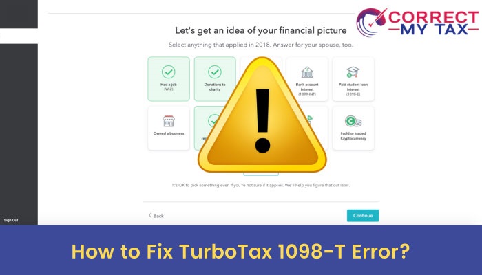 TurboTax 1098-T Error